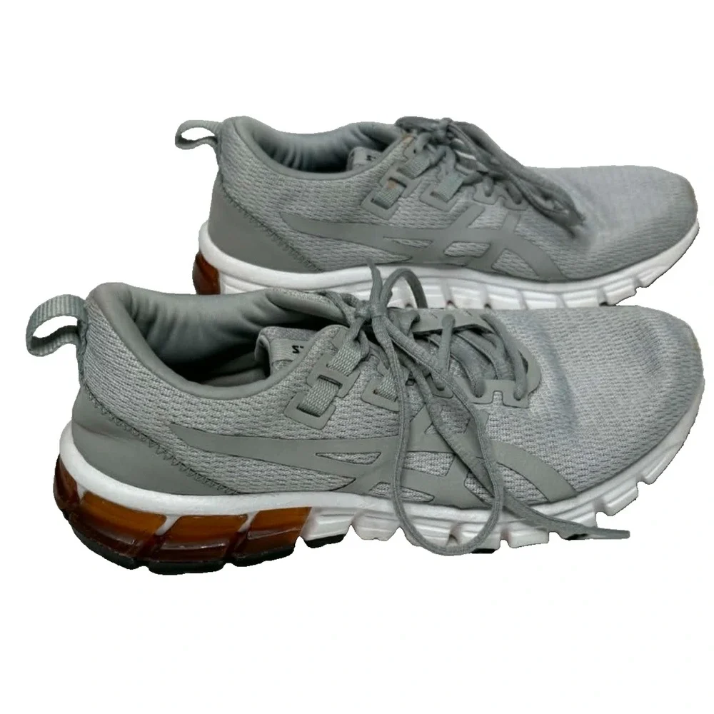 ASICS GEL-Quantum 90 Womens 7.5 Gray Running Walking Shoes 1022A115 EU 39